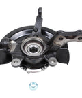 Front view of Front Left Steering Knuckle And Wheel Bearing Hub Assembly For Honda CRV 2007 2009 2.4L L4 Direct Fit Replacement