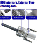 Internal And External Pipe Threading Tool Set For PVC Pipes One Half Inch Three Quarters Inch And One Inch Pro Electric Drill Compatible
