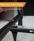 Heavy Duty Adjustable Metal Bed Frame Footboard Extension Brackets Set Of Two showing adjustable steel mounts for bed frames.