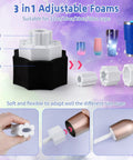 3-in-1 adjustable foams for Six Cup Tumbler Turner For Crafts Two Way Spinner Machine Kit with Pro Grade Independent Switches.