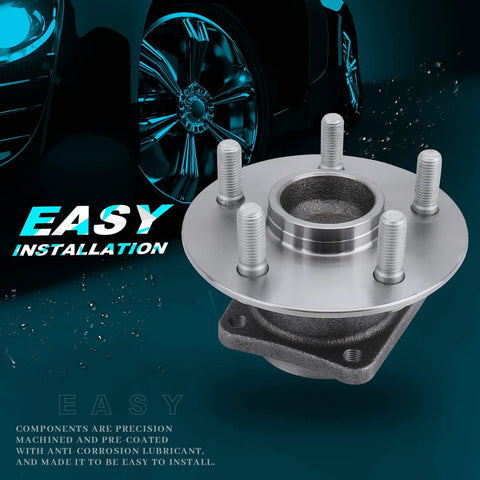 Rear Wheel Hub And Bearing Assembly 512218 Compatible With Pontiac Vibe Toyota Celica Corolla Matrix 2000 2009 5 Lug