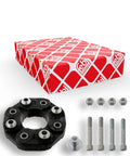 Genuine Flex Coupling Kit For Propshaft Compatible With Mercedes Benz Model, rubber coupling with bolts and nuts