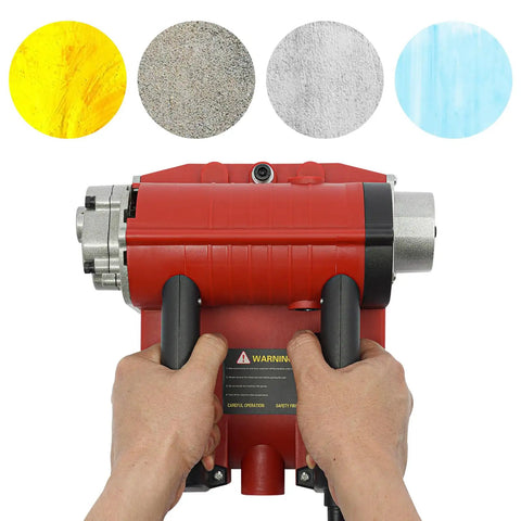 Handheld Electric Wall Planer Crushes Drywall And Plaster Tasks With A Beefy 4580 Watt Motor and precise depth dial.
