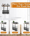 Wall Mounted Towel Rack With Wooden Shelf For Folding Large Towels Metal Towel Holder Perfect For Small Bathrooms Apartments RVs And Campers Space Saving Bathroom Organizer Decor For Any Wall, showcasing different wood shelf storage types.