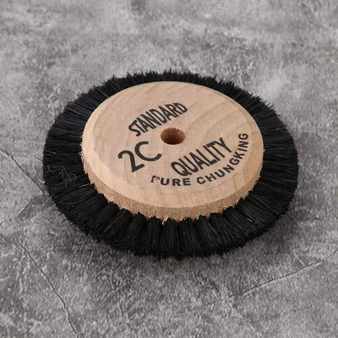 Built Like a Tank Heavy Duty Jewelry Polishing Buffing Wheel With Durable Bristle Hair Brush for Bench Grinder setup