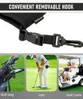 Waterproof Golf Club And Ball Cleaning Bag With Detachable Clip No Spill Liner Keeps Grooves Clean On The Fly Machine Washable