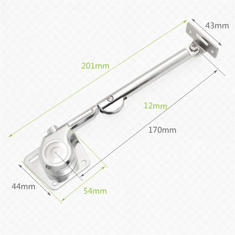 Lift Up Cabinet Door Support Hinges Set Soft Close Piston Door Stays With Measurements
