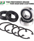2 Pack Golf Cart Rear Axle Bearing And Seal Kit For TXT RXV Medalist Marathon Electric Carts 1978 Up