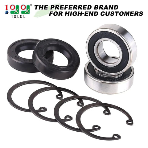2 Pack Golf Cart Rear Axle Bearing And Seal Kit For TXT RXV Medalist Marathon Electric Carts 1978 Up