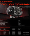 Replacement AC Compressor With Integrated Clutch Six Groove Pulley For Dodge Caliber Jeep Compass 2007 To 2009 detailed specifications image.