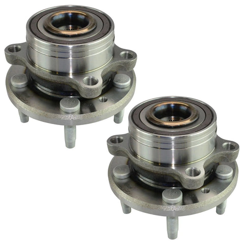 Left And Right Wheel Bearing And Hub Assembly Set For Ford Explorer 2011 2012 2013 2019 Police Package And Police Interceptor Utility, Two Piece Kit With Durable Steel Bearings, OEM Style Fit, Ready To Install