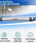 Compact Aluminum Double Acting Pneumatic Cylinder MAL 16x100 shown with quality features and durable aluminum design.