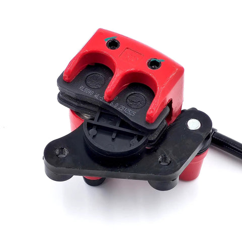 Front And Rear Brake Assembly Kit For IN 10 Electric Dirt Bike Upgrades Beefed Up Braking Power With Durable Black Rear Calipers And Discs