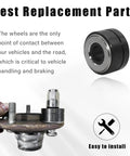 Wheel Stud Installer Tool for Cars and Light Duty Trucks, Universal Tire Stud Replacement Kit, Easy Install and Removal