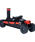 4400 Lb Hydraulic Off Road Floor Jack With Big Wheels For Trucks SUVs And ATVs, Dual Piston Quick Lift, steel construction