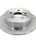 Rear Solid Disc Brake Rotor With Forged Flange For Precise Fit And ABS Signaling Induction Hardened Raceways For Vibration Free