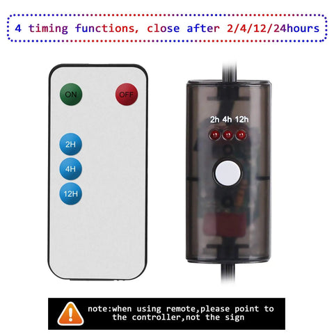 Led Bar Open Sign With Remote, Ultra Bright Neon Display Board For Bars, Restaurants, Shops, Hotels, Two Lighting Modes Flashing And Steady, Timing Function, Easy Mount, Window Wall Decor That Grabs Attention