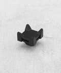 10 Pack Cable Holder Groove Clips For European Standard 4545 Aluminum Profiles Black 15x9.5mm Wire Clips Durable Nylon
