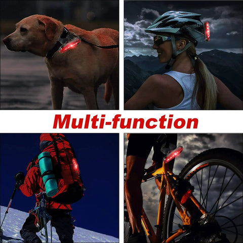 2 Pack USB C Rechargeable Bike Lights Front And Rear Set For Night Riding High Lumens LED Headlights And Tail Lights IPX4 Waterproof Includes Cables Ideal Bike Safety Gear For Men And Women
