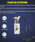 E3507M Fuel Pump Assembly for 2000-2005 Chevy Cavalier, Malibu, Classic, Grand Am, Sunfire view with installation instructions