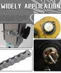 Widely used 122 Piece Clevis Pin And Cotter Pin Kit All In One With 15 Sizes In 304 Stainless Steel Includes M4 M6 M8 Single Hole Clevis Pins And M1.5 M2 M3 Split Cotter Pins R Clips And Hitch Pins For Auto And Machinery Metric Set shown in application examples.