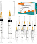 5ml Luer Lock Syringe Set With 25G 1 Inch Needle Individually Blister Sealed Pack Of 20 Durable Plastic Body Sterile Lab Supplies For Research And Craft Projects Not For Medical Use, 20 syringes