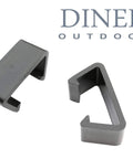 Heavy Duty Nylon Outdoor Sofa Clips For Modular Patio Sectional Sets Keep Your Wicker Lounge Pieces Tight Black Weatherproof