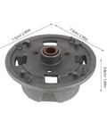 Built To Last Bread Machine Base Sleeve Iron Repair Part For Kitchen Appliances And Bread Makers Universal Fit Stabilizes Extends Lifespan Ideal For Baking And Small Home Repairs, 7.5cm iron base