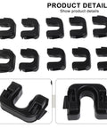 Ford Rear Shelf Clip 10 Pack For Fiesta Mk7 Focus B Max C Max Boot Cover Bracket Retainer 015532109E Direct Fit OEM Replacement
