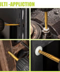 Multi-angle view of Damaged Screw Extractor Set, 7 Piece Easy Out Bolt Extractor Kit For Grabbing Broken Bolts, Stripped Screws