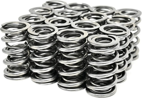 High Rpm Ls Camshaft Kit With Full Valvetrain Dual Valve Springs Steel Retainers Hardened Pushrods stack of dual valve springs made of steel.