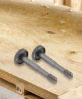 Bolt Holder Replacement for DTM51 Multi Tool 18V Beefy Heavy Duty Steel Fastener Retainer, 2 Pack on wooden surface