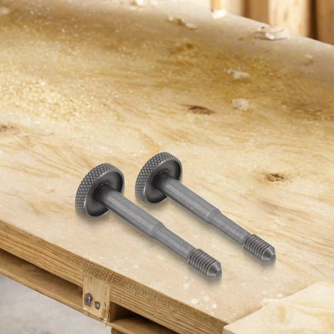 Bolt Holder Replacement for DTM51 Multi Tool 18V Beefy Heavy Duty Steel Fastener Retainer, 2 Pack on wooden surface