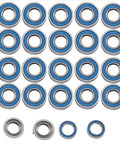 Beefed-Up Tamiya MF-01X RC Car Compatible Sealed Bearing Kit 24pcs Upgrade Parts For Reliable Transmission And Power Transfer Precision Machined For Higher Hardness And Durable Performance, 24 blue sealed bearings