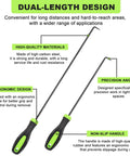 Diagram of 12 Piece Automotive Hook And Pick Tool Set With Long And Mini Picks For Precision Oil Seal Gasket And O Ring Removal