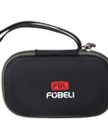 Hard Case For Bosch GLM165 25G 27CGL 165 Ft Laser Measure Shockproof Water Resistant Durable EVA Shell With Snug Fit Keeps Your Laser Distance Tool Safe On The Jobsite. Black EVA carrying case with strap
