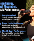 Person drinking from Hydrogen Water Bottle Generator With SPE PEM Tech Delivers 5.4 PPM Hydrogen, 8oz Portable Water Ionizer