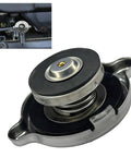 Radiator Cover With Dual Lug Reservoir Cap Stainless Steel No Fuss 16 PSI Engine Cap Universal Fit For Most Cars Including Dodge And Jeep Easy Install Silver