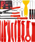 Trim Removal Tool Set With Pick And Clip Remover, Sticker Scraper And Plastic Pry Tools For Auto Interior Panels displayed in kit