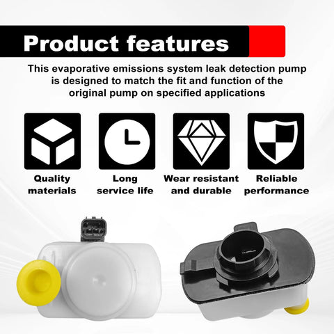 EVAP Emissions Leak Detection Pump Fits Dodge Nitro Durango Ram 1500 ProMaster Chrysler Aspen Jeep Grand Cherokee