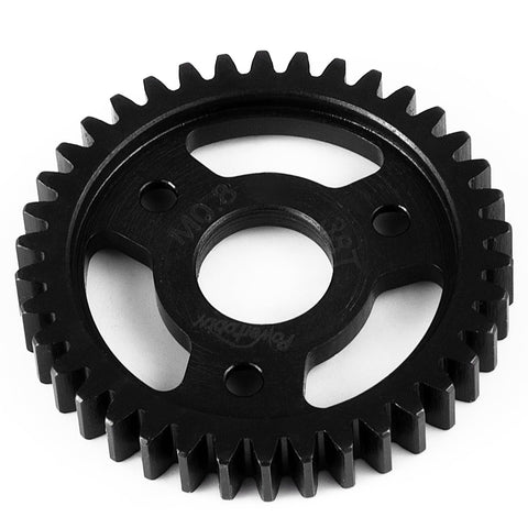 Carbon Steel Main Spur Gear Set For One Eighth Scale RC Revo Upgrades With 36T 38T 40T Options 1M Module Beefed Up Durable Gear