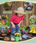 Child gardening with Kids Garden Tool Shovel Set 16 Inch Avocado Beach Spades Sand Shovels Toys For Adults Gardening Tools Kit