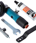 Kick Butt Right Angle Grinders For Quick Weld Stock Removal And Rust Scale Paring With Rock Solid 15000 Rpm Motor With Rear Exhaust and 3 Inch Wheel Setup.