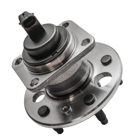 2pc Rear Hub Bearing Assemblies with ABS Sensor, 5-Bolt 5-Lug Fit Chevrolet Malibu Buick LeSabre Close-up View