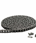 40 Roller Chain 3 Feet With 1 Connecting Link ANSI 0.500 Pitch Heavy Duty for Go Karts, Mini Bikes, Scooters, ATVs, Dirt Bikes