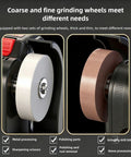 Coarse and fine grinding wheels for Luocute Mini Bench Sander Grinder Polisher 100W Cordless Electric Tool.