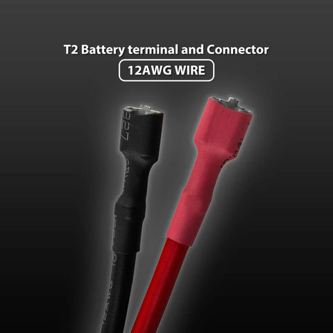 Red 2 Pin Wire Harness Connector For 12V Ride On Toys Compatible With Best Choice Products 12V Ride On Trucks And ATVs
