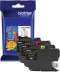 High Yield XL 3 Pack Printer Ink Cartridges Cyan Magenta Yellow Innobella Ink Technology For Vivid Color And Sharp Definition With Approx 550 Pages Each, front view