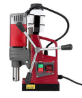 Magnetic Drill Press For Steel And Metal, 1.57 Inch Boring Diameter, 1450W Motor, 10 Speed, 820 RPM, 13000N Magnetic Base, side view