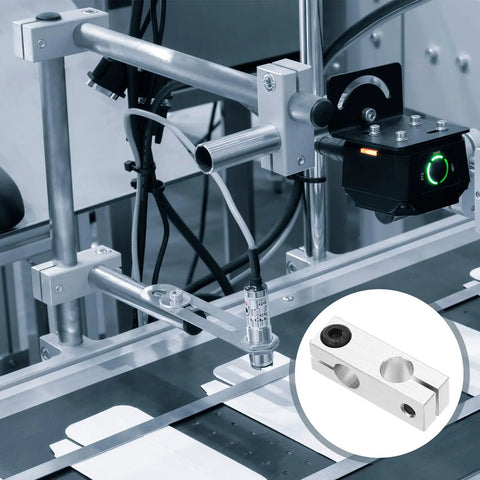 4 Pack Aluminum Alloy Linear Rail Cross Type Connectors For 10mm Shaft Durable CNC Guide Hardware in automation setup